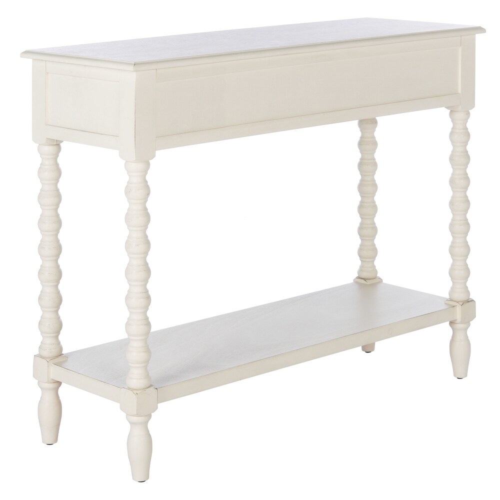 SAFAVIEH Athena 2 Drawer Console Table   35.5\