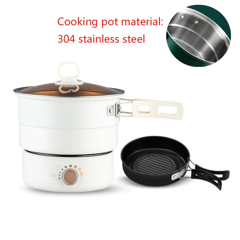 Electric Split Foldable Multicooker Frying Pan