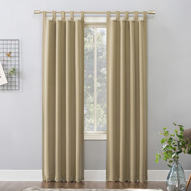 Sun Zero Ludlow Blackout Tab Top Window Curtain