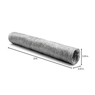 Everbilt 3 in. x 25 ft. Flexible Aluminum Foil Duct AF325ULPHD