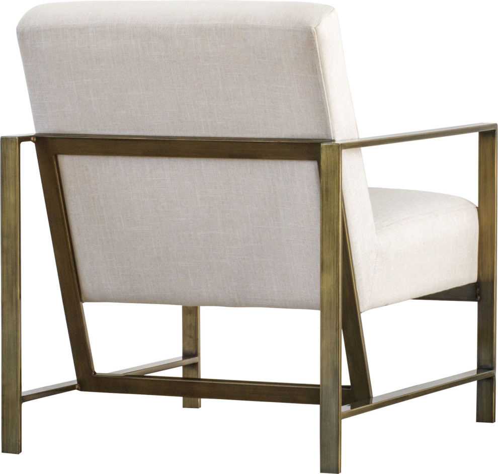 Francis Fabric Arm Chair   Contemporary   Armchairs And Accent Chairs   by HedgeApple  Houzz