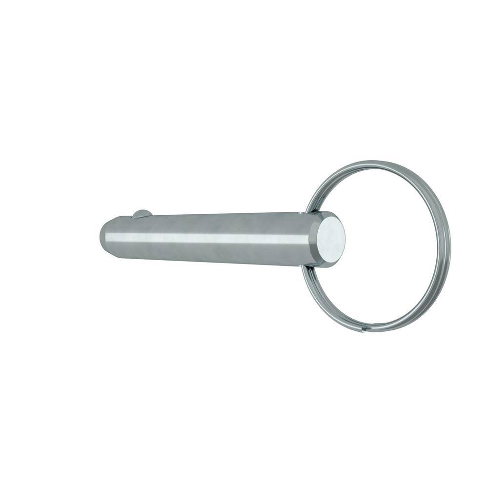 Everbilt 38 in. x 1-58 in. Zinc-Plated Cotterless Hitch Pin 88228