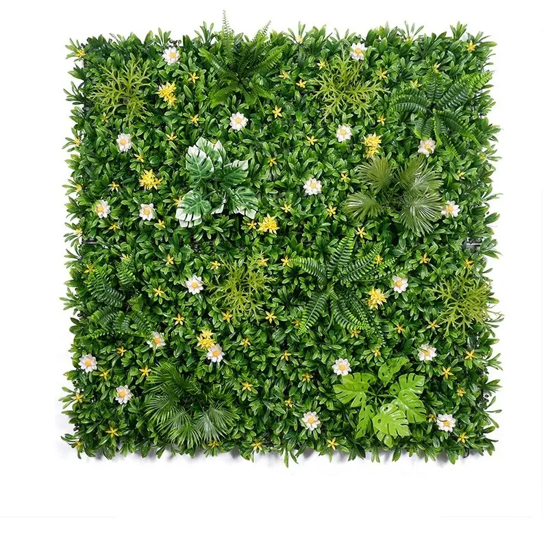 Anti UV Grass Mat Green Artificial Landscape Plant for Home Garden Wall Decoration Grass Party Wedding Supply