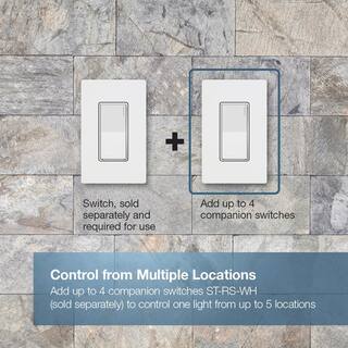 Lutron Sunnata Companion Switch only for use with Sunnata OnOff Switches Sand (ST-RS-SD) ST-RS-SD