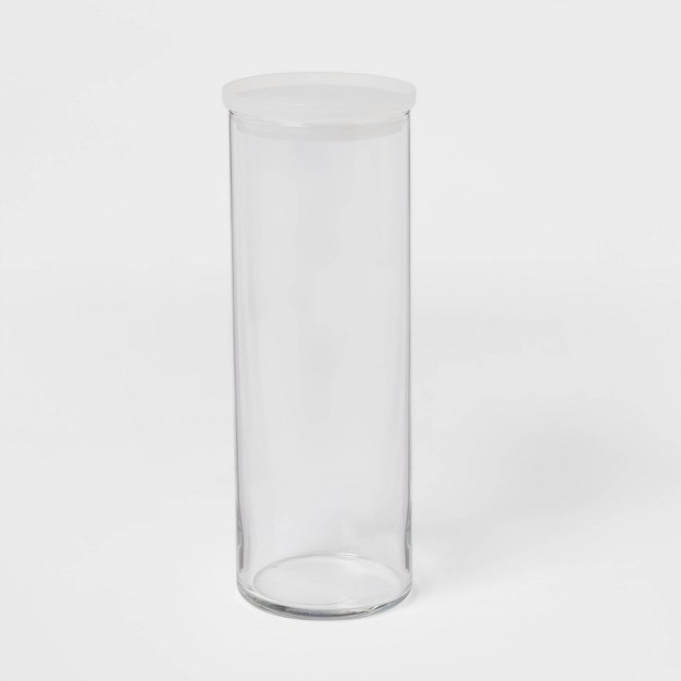 58 Fl Oz Glass Xlarge Stackable Jar With Plastic Lid