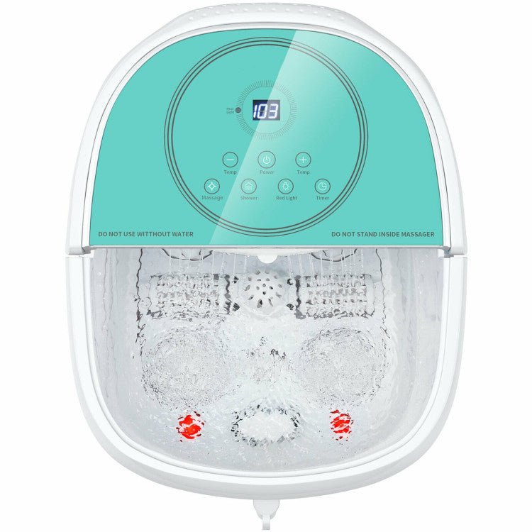 Best 2023 Electric Shiatsu Foot Spa Bath Massager With 3-Angle Shower