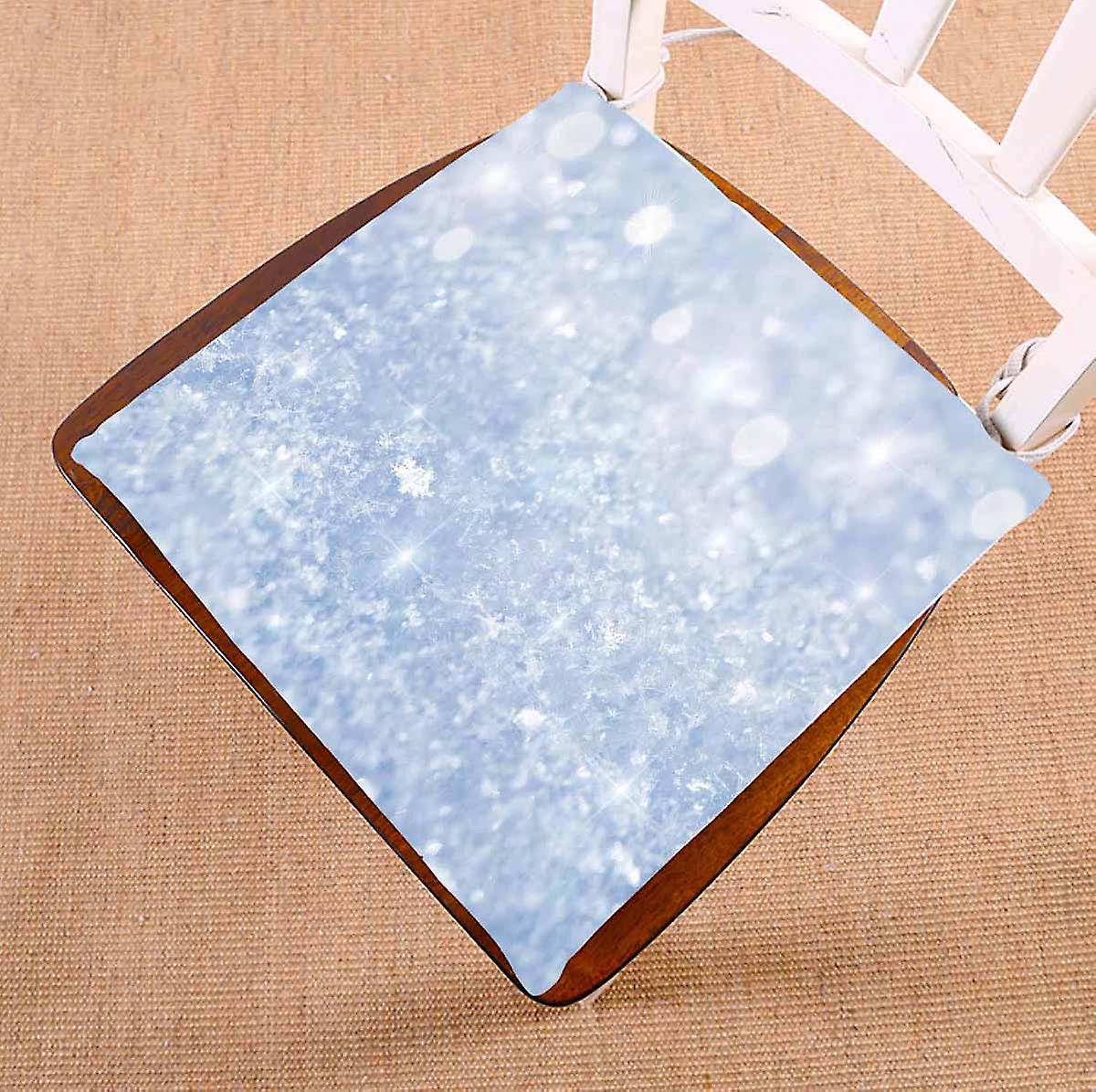 Snow Chair Pads Chair Mat Seat Cushion Chair Cushion Floor Cushion 50x50 Cm