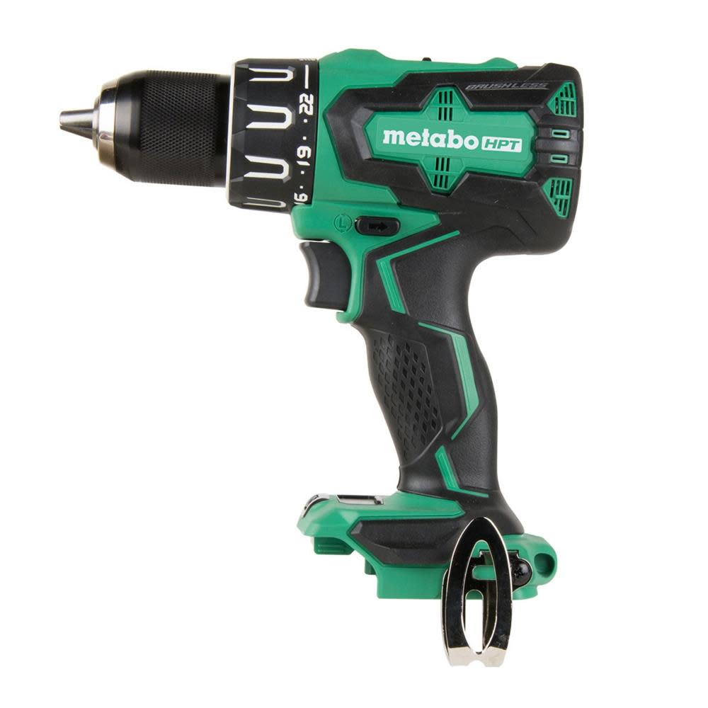 18V Lithium Ion Brushless Hammer Drill | Tool Body Only | Metabo HPT DV18DBFL2Q4 ;