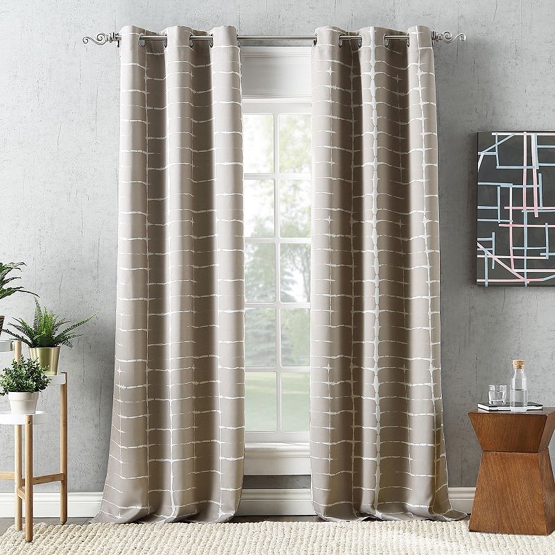 Sun Zero Blackout 1-Panel Saki Curtain