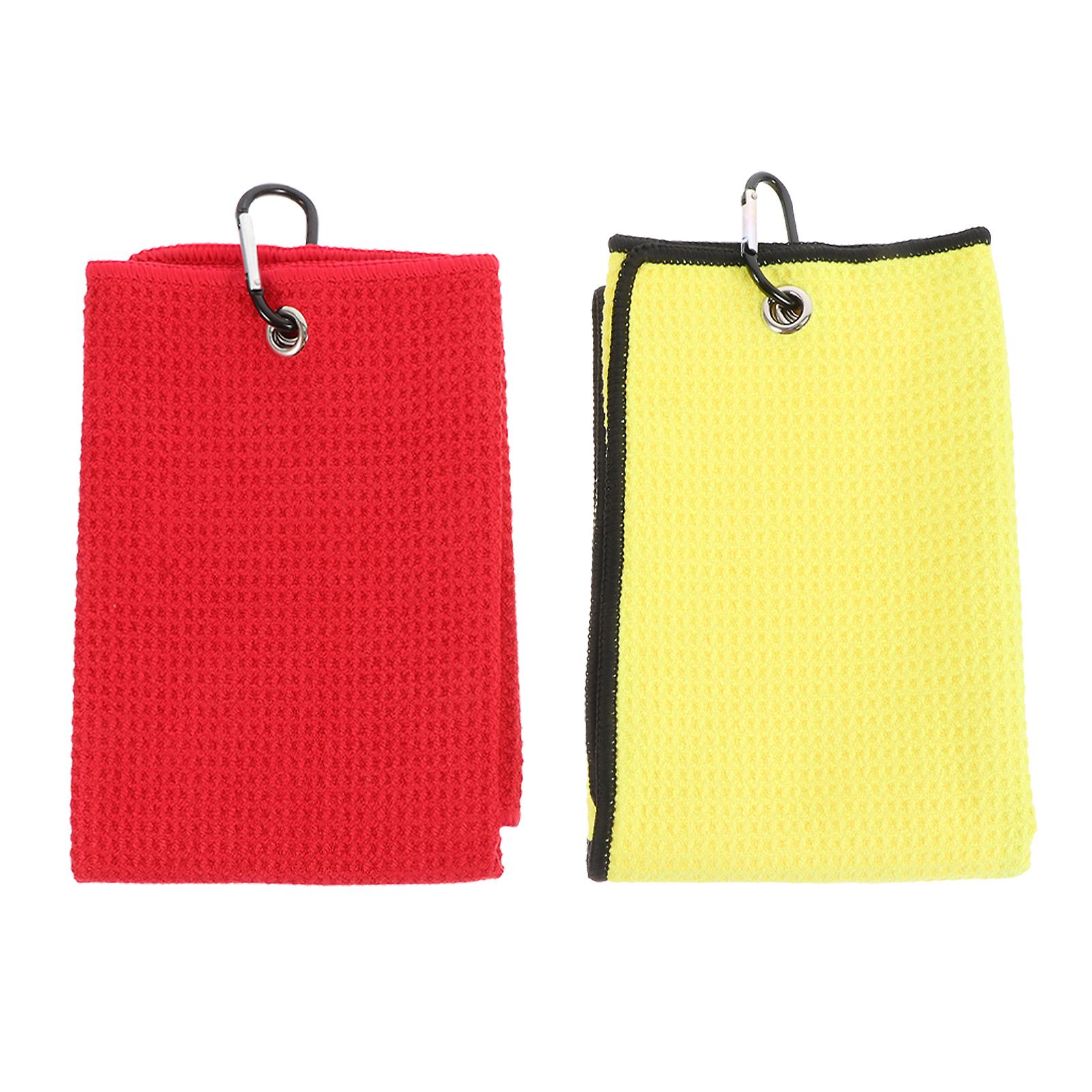 2pcs Professional Balls Towels Polyester Sweat-absorbent Towels Portable Dry Towels