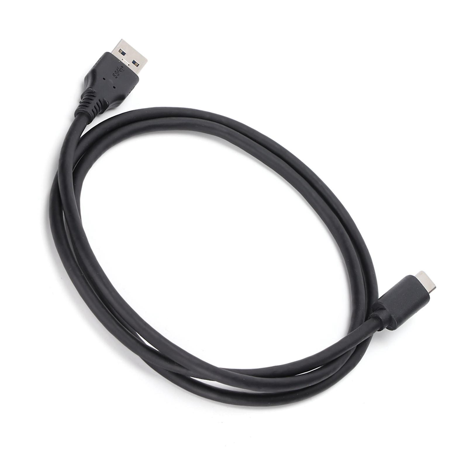 Charging Cable Typec To Usba Male Usb3.0 Highspeed Connection Line For Mobile Computer1m Black