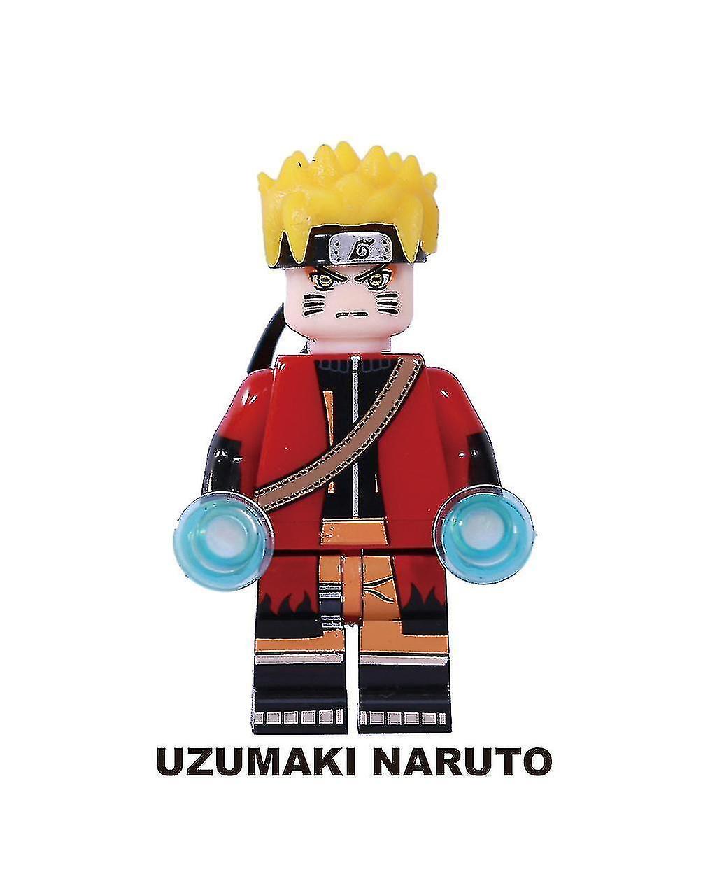 8pc Naruto Uzumaki Naruto Assembled Minifigure Children's Building Block Toys