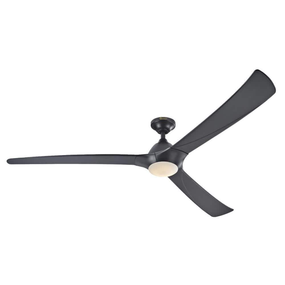 Westinghouse Techno II 72 in LED Black DC Motor Ceiling Fan