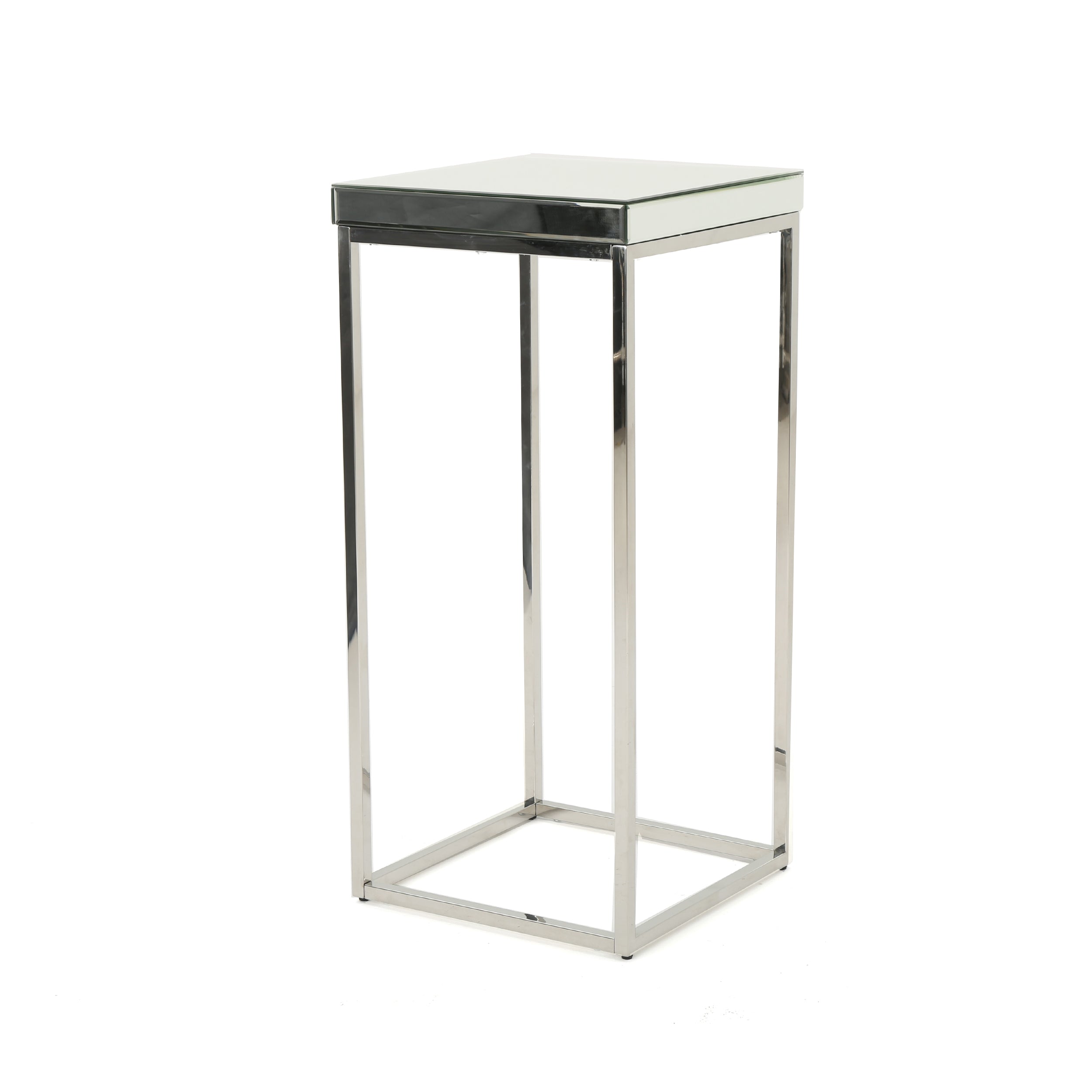 Calioppe Modern Minimalist Design Mirrored Side Table