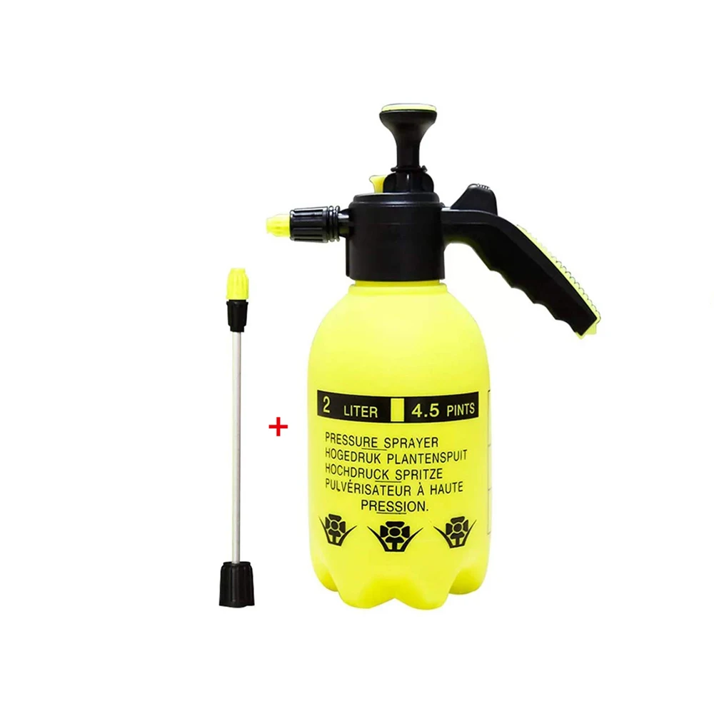 2L Nozzle Air High Pressure Water Spray Gun Home Hand Pump Garden Sprayer