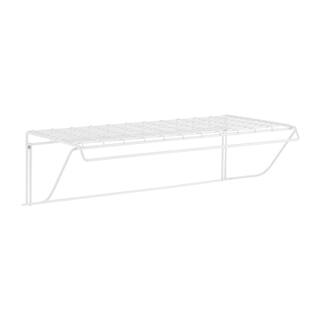 Everbilt Laundry Shelf - 24 in. W x 7 in. H x 12 in. D Wire Shelf 90258