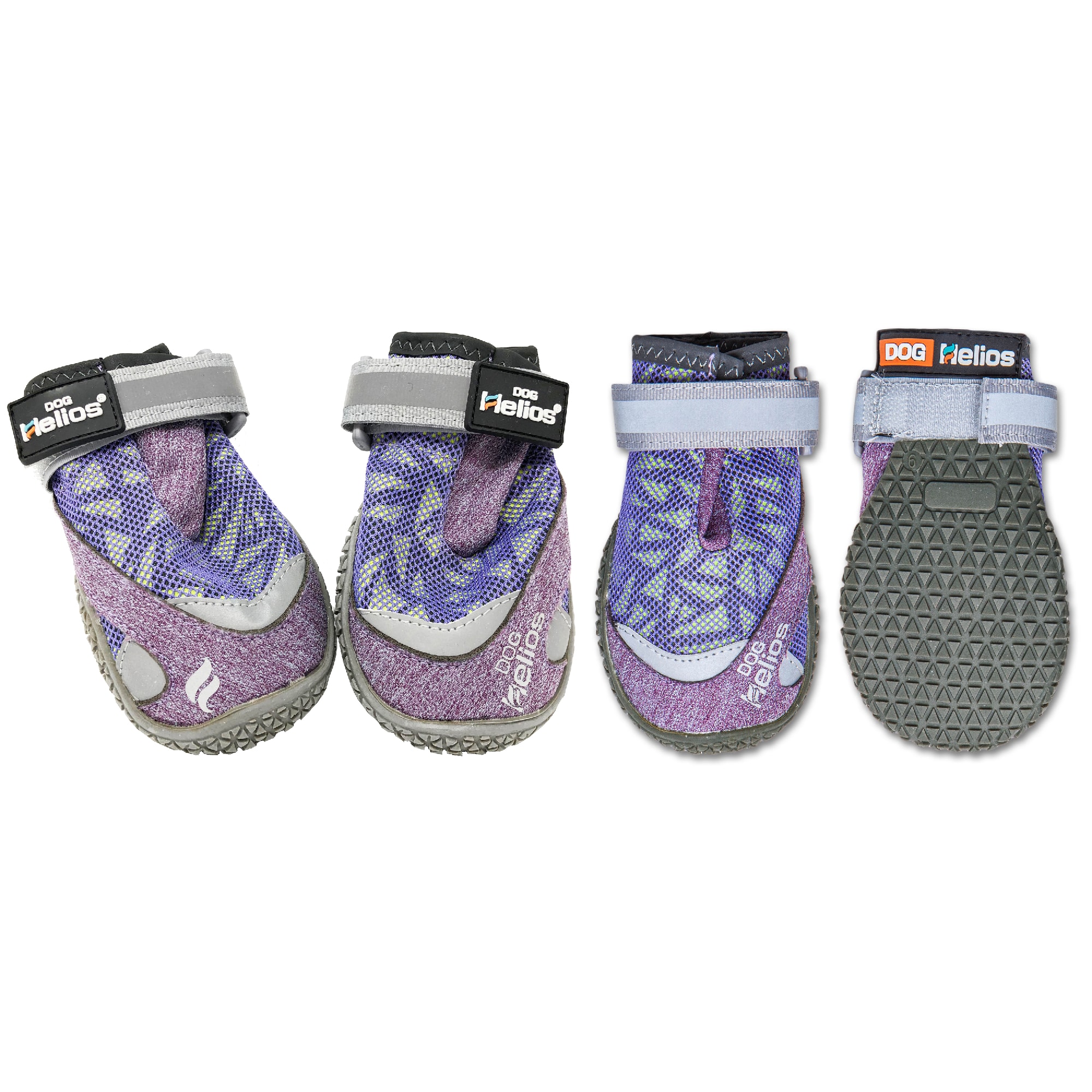 Dog Helios Purple 'Surface' Premium Grip Performance Dog Shoes， X-Small