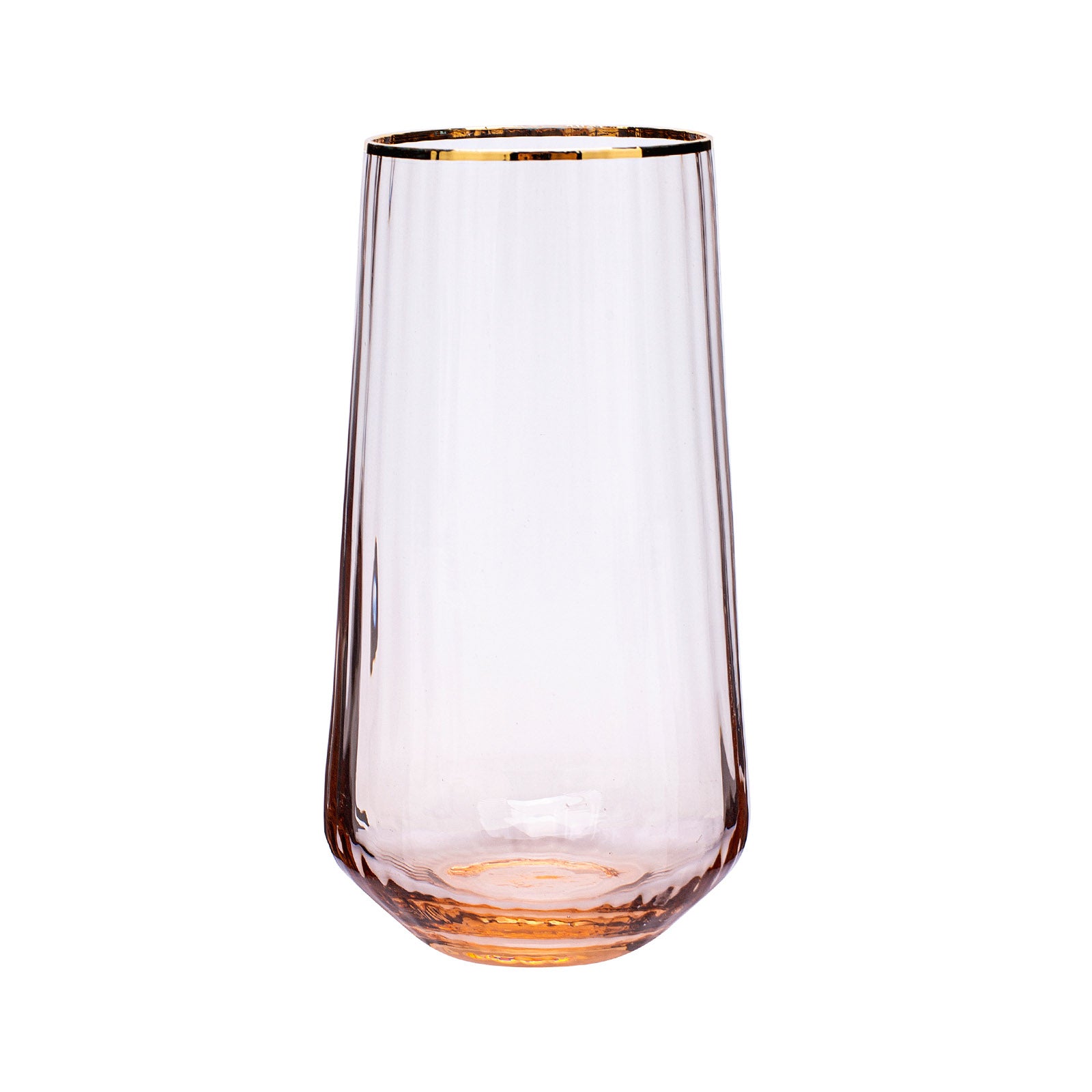 Karaca Misty Line Glass Soft Drink Cup Orange 153.03.07.8645