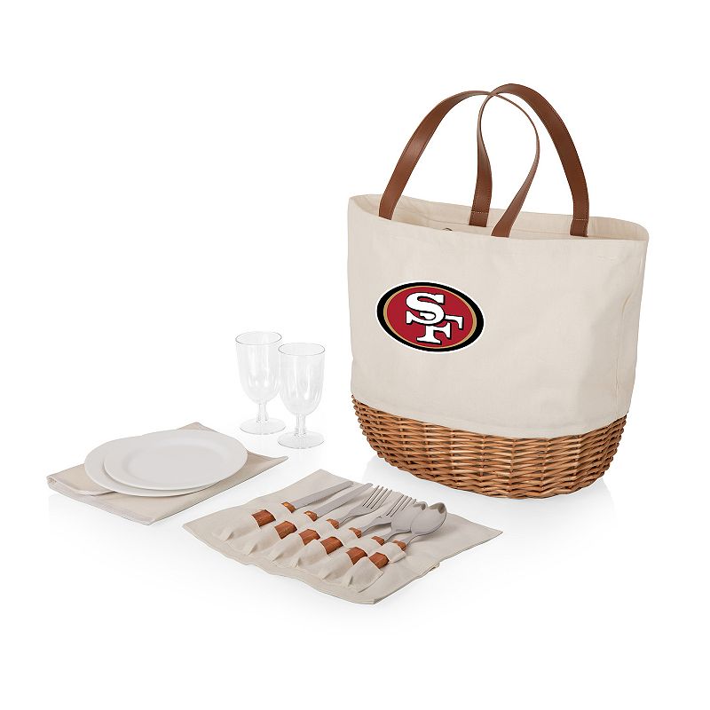 Picnic Time San Francisco 49ers Promenade Picnic Basket Set