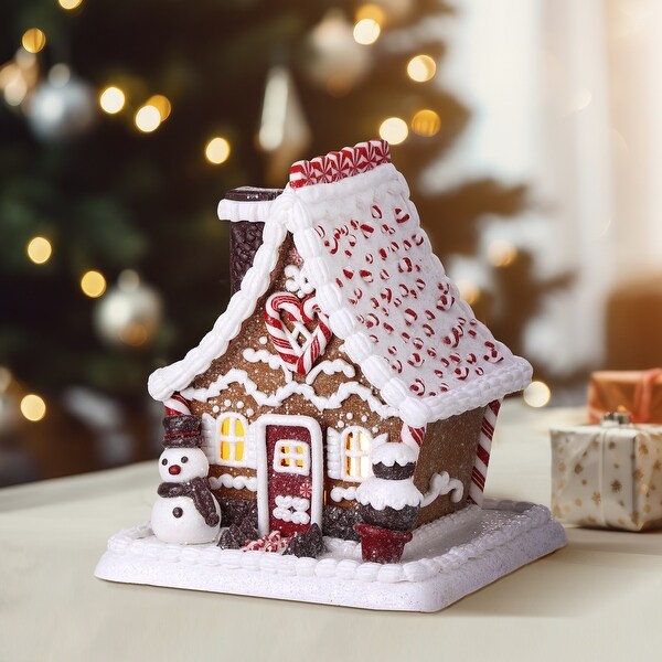 7Led Peppermint Dreams Candy House