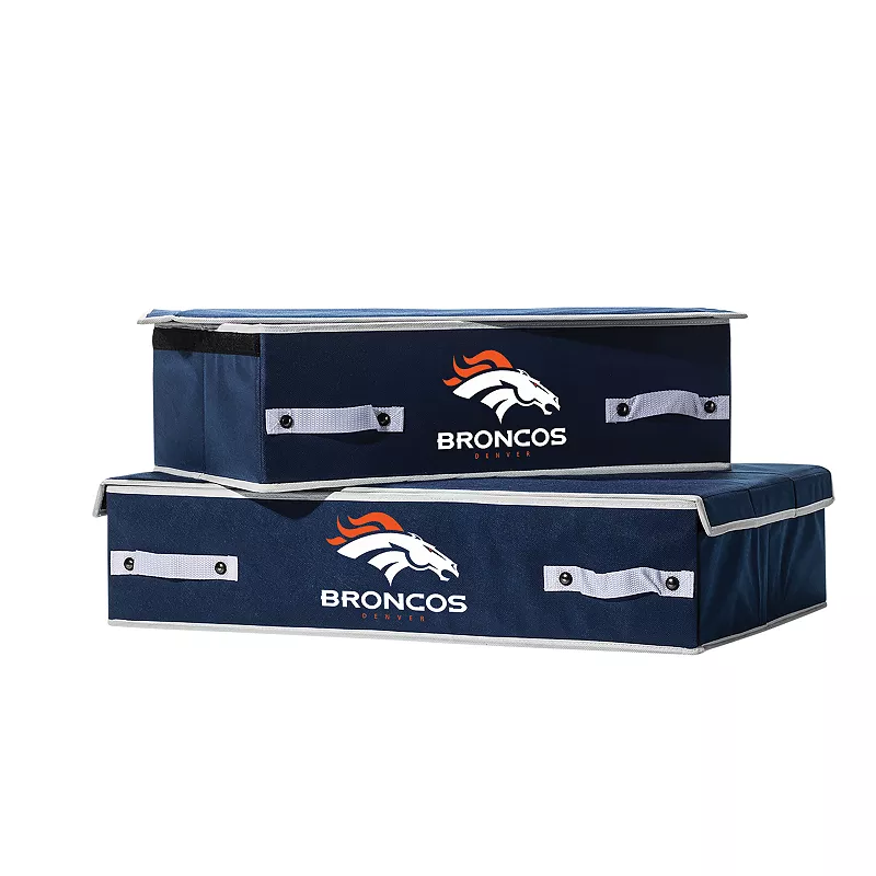 Franklin Sports Denver Broncos Large Under-the-Bed Storage Bin