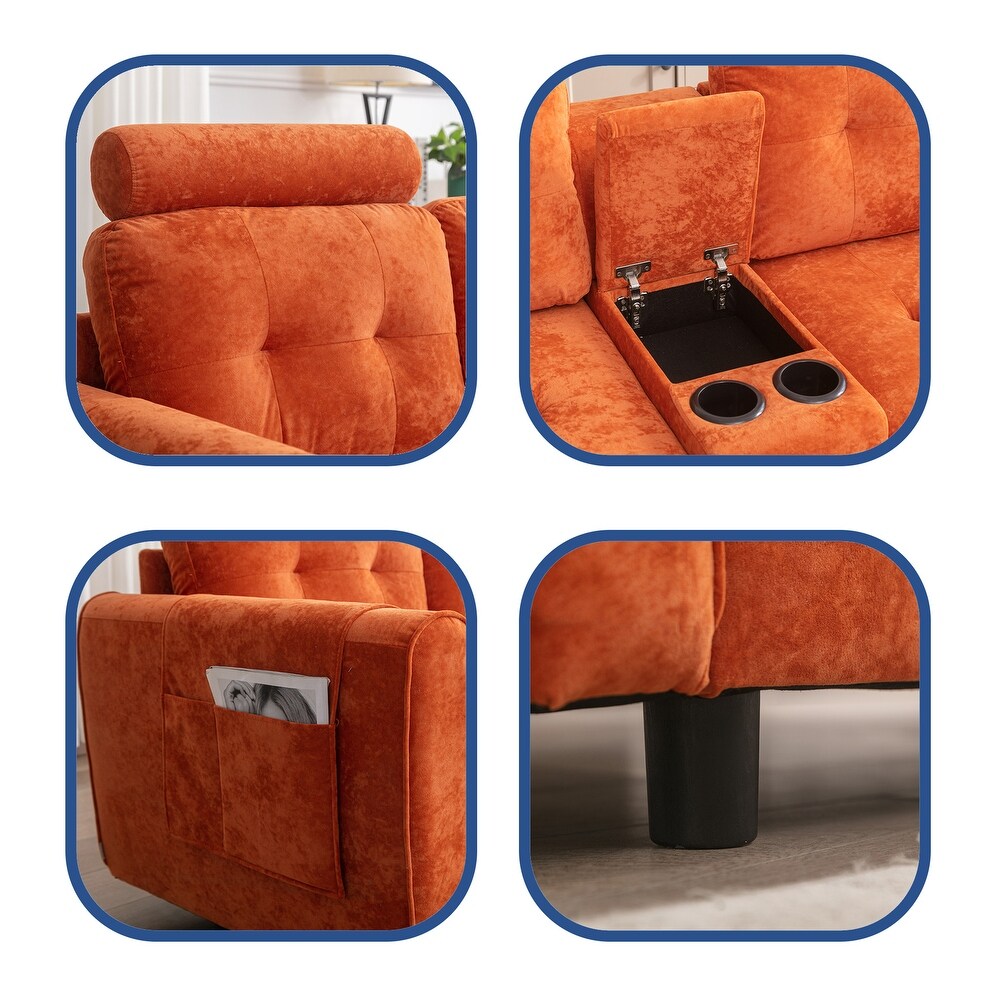 Storage Sofa Cozy Sectional Sofa for Living Room