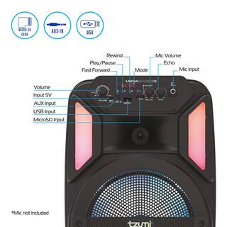 Tzumi Megabass Jobsite Speaker V3 8925HD