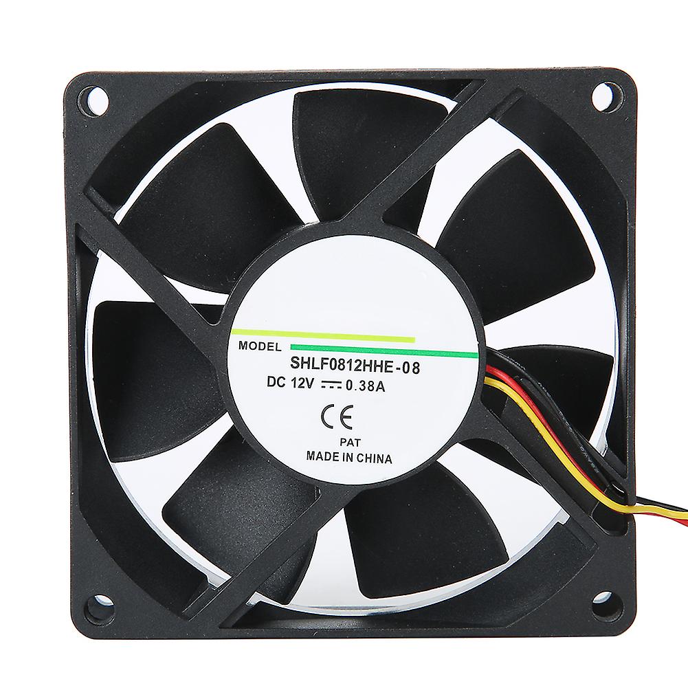 Shlf0812hhe-08 Cooling Fan 0.38a Dc 12v 3pin Heat Dissipation Fan Heat Sink Cooler