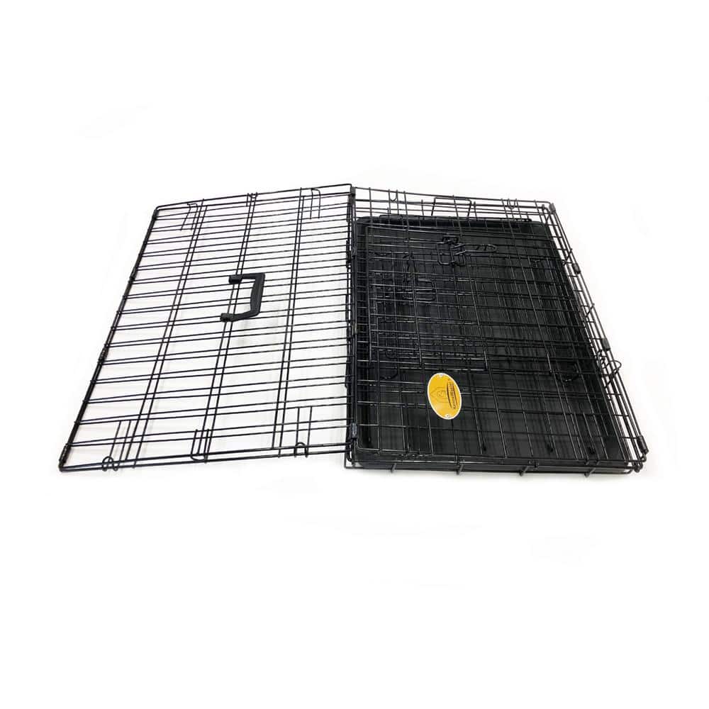 KennelMaster 24 in. x 17 in. x 19 in. Small Wire Dog Crate FKC241719