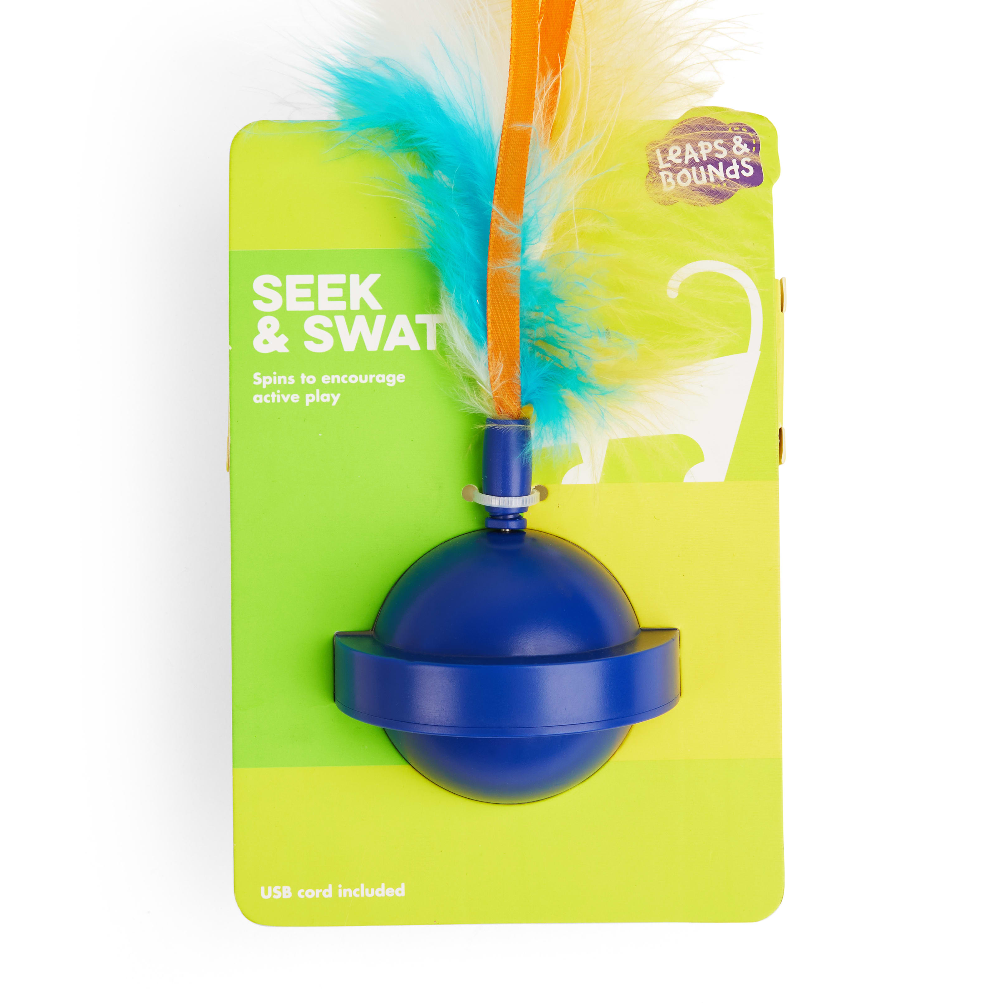 LEAPS  BOUNDS Electronic Spinning Cat Toy