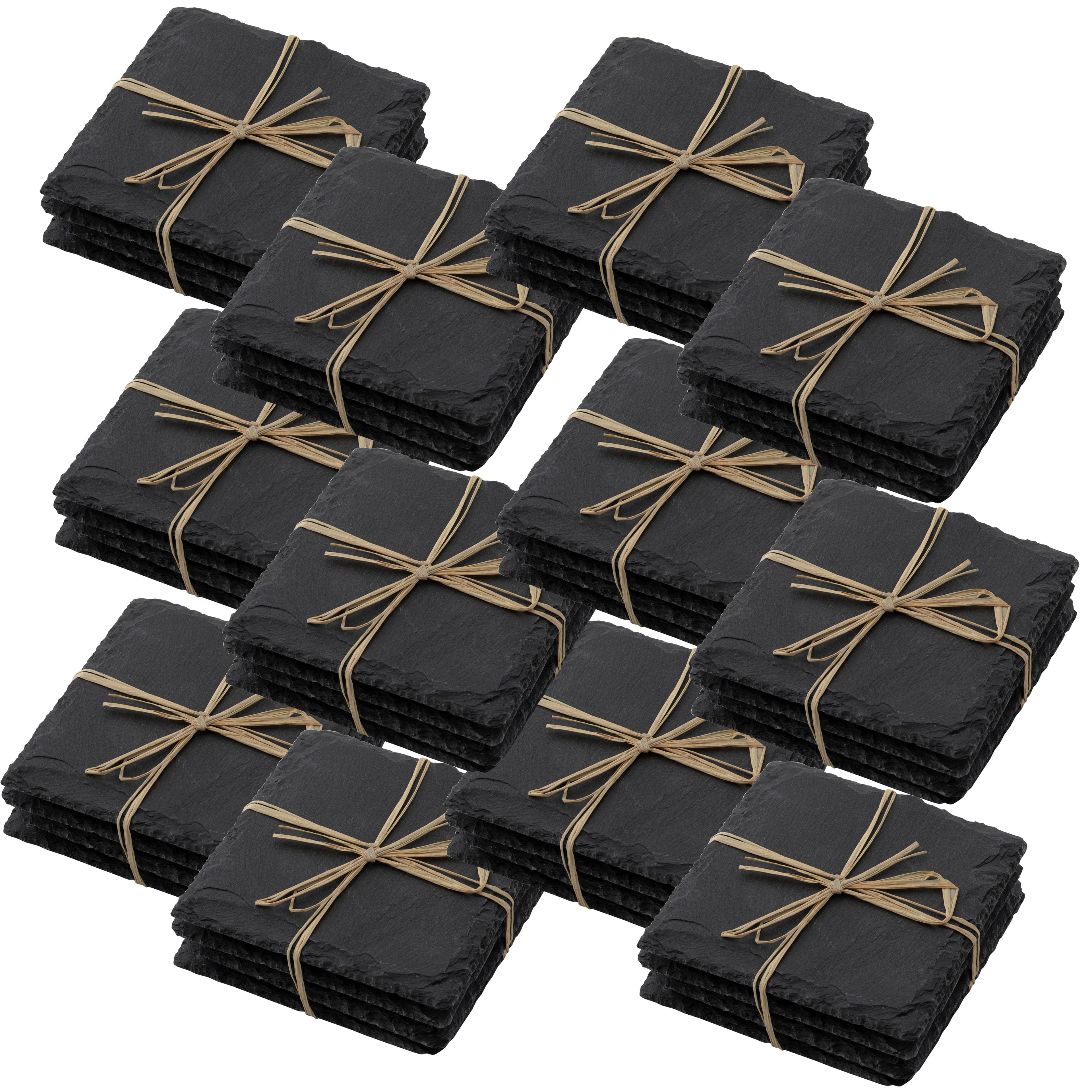 MICHAELS Bulk 12 Packs: 4 ct. (48 total) Slate Coasters by Make Market®