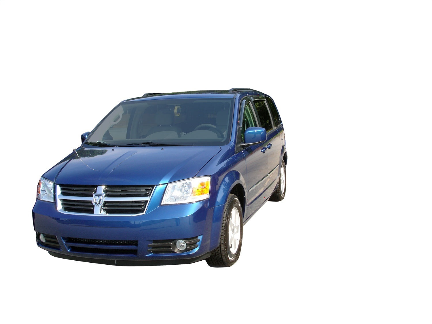 Auto Ventshade (AVS) Ventvisor® Deflector 4 pc.; Smoke Fits 2017 Dodge Grand Caravan