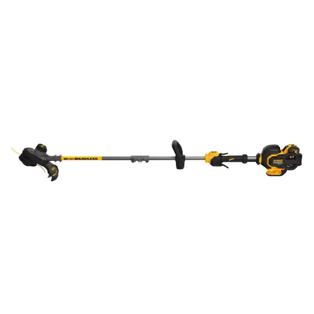 DEWALT 60V MAX Brushless Cordless Battery Powered String Trimmer Kit with (1) FLEXVOLT 3Ah Battery & Charger DCST970X1S