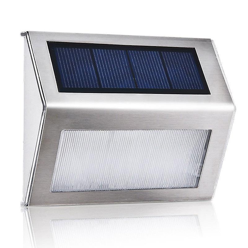 1pc Led Solar Light Outdoor Deck Waterproof Fence Light Garden Wall Lamp For Fence Deck Stair Decoration