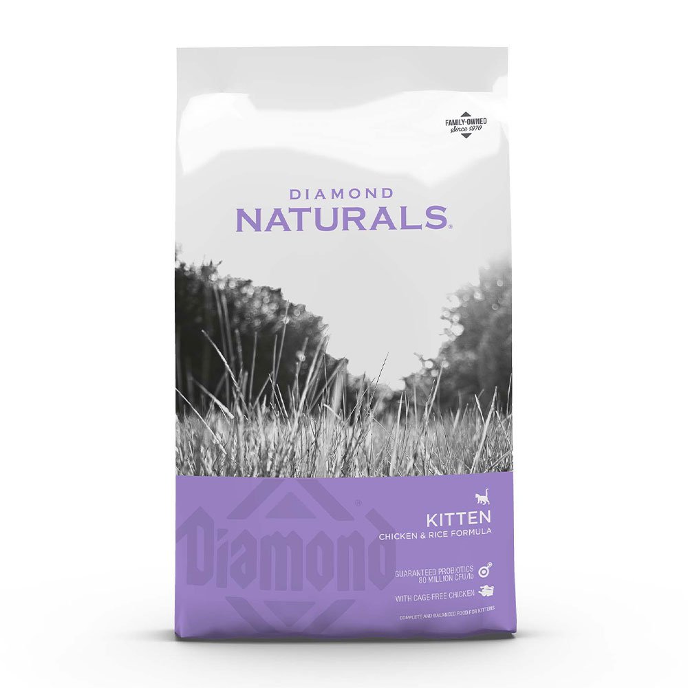 Diamond Naturals® Kitten Chicken and Rice Formula For Cat 6 Lbs;