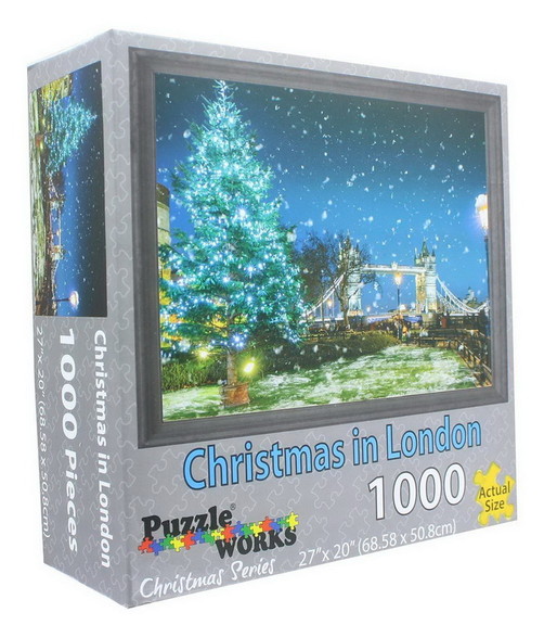 JPW JPW 80802LON C Christmas In London 1000 Piece ...