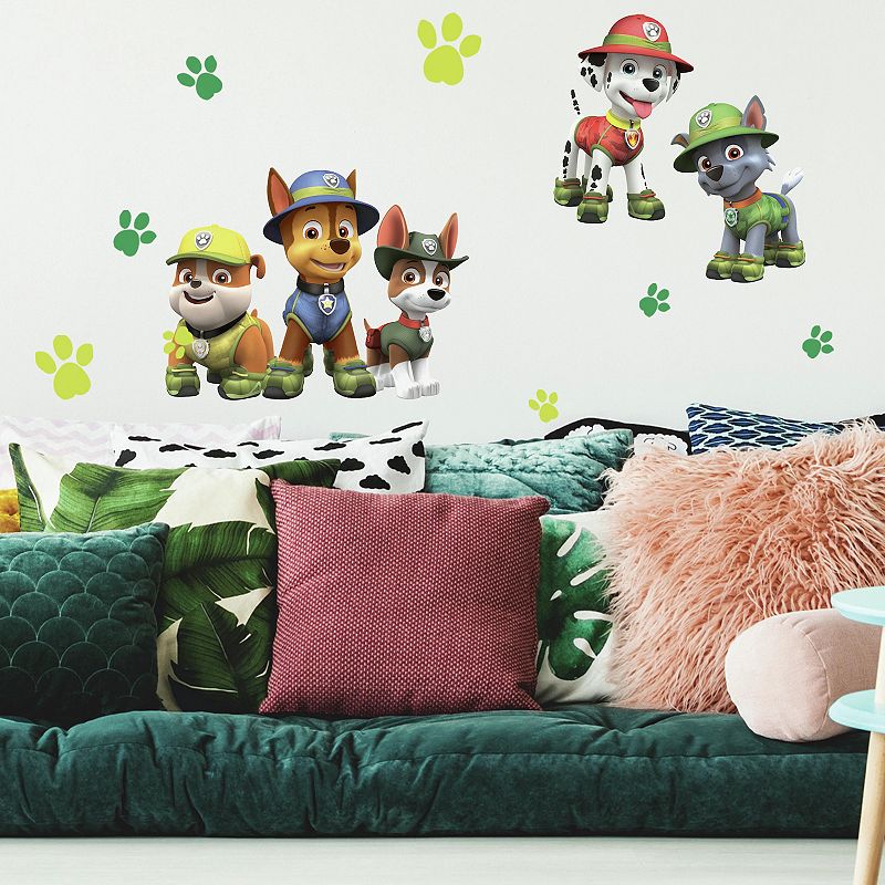 PAW Patrol Jungle Character Wall Decals by RoomMates