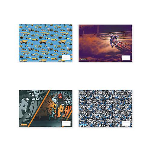 School Buzz Mixed Designs Book Covers A4 (24pk) (Boys)