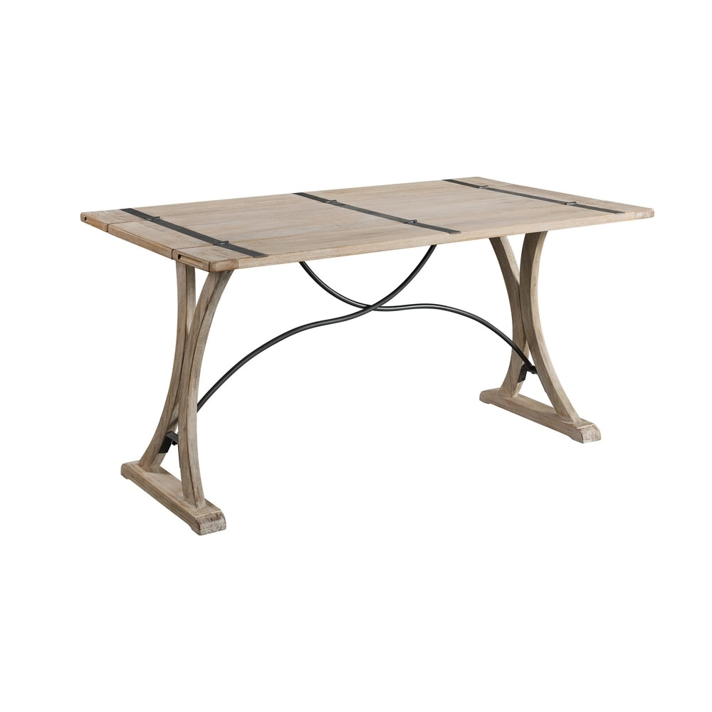 The Gray Barn Whistle Stop Folding Top Dining Table   N/A