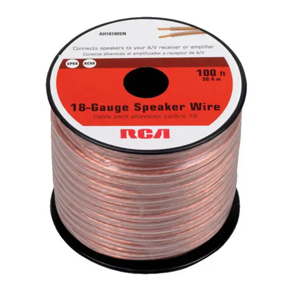 RCA 18 Gauge Speaker Wire