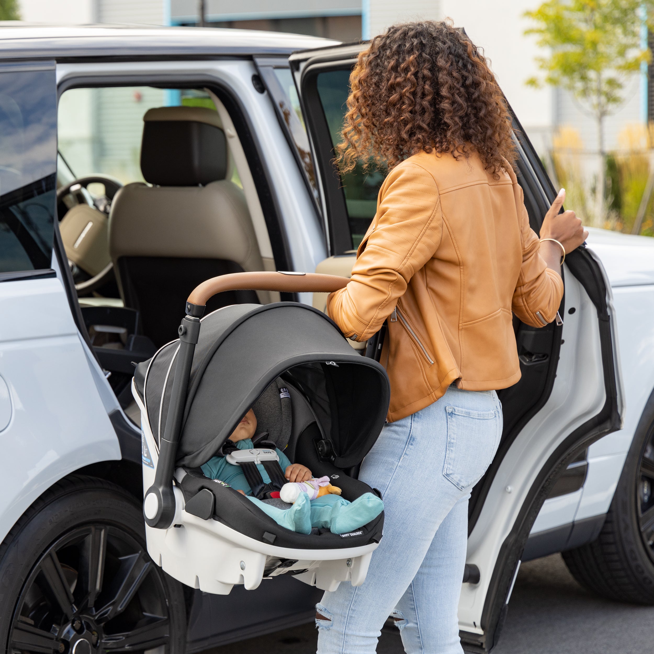 Shyft DualRide Infant Car Seat Stroller Combo with Carryall Storage & Extended Canopy