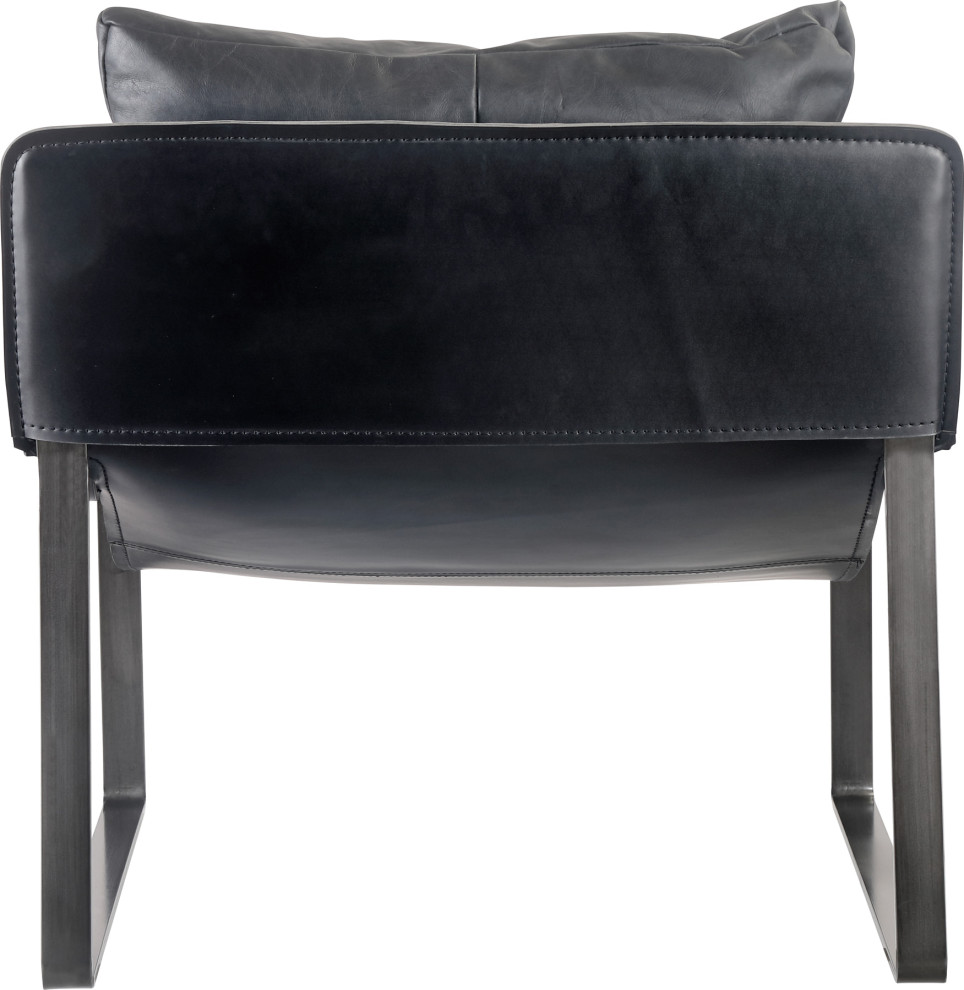 Connor Club Chair   Industrial   Armchairs And Accent Chairs   by HedgeApple  Houzz