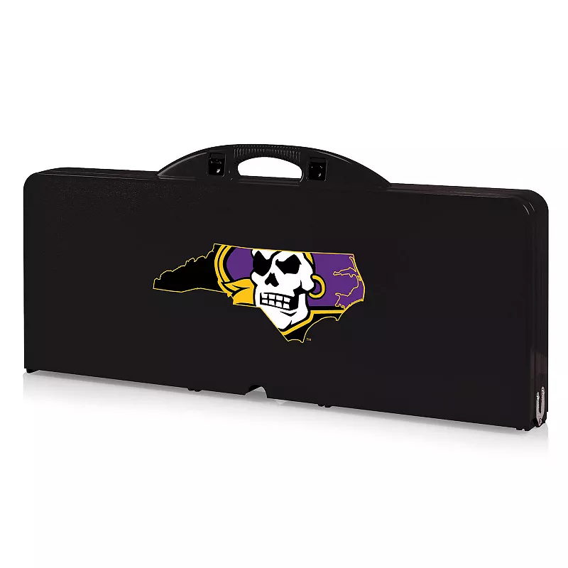 Picnic Time East Carolina Pirates Picnic Table Portable Folding Table with Seats