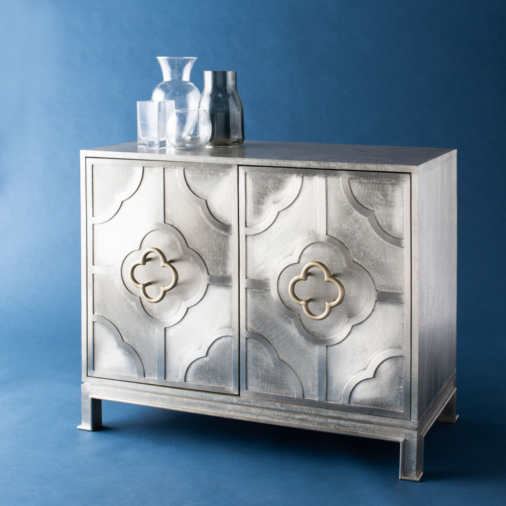 Safavieh Couture Antonella Metal Chest   Mediterranean   Accent Chests And Cabinets   by Safavieh  Houzz