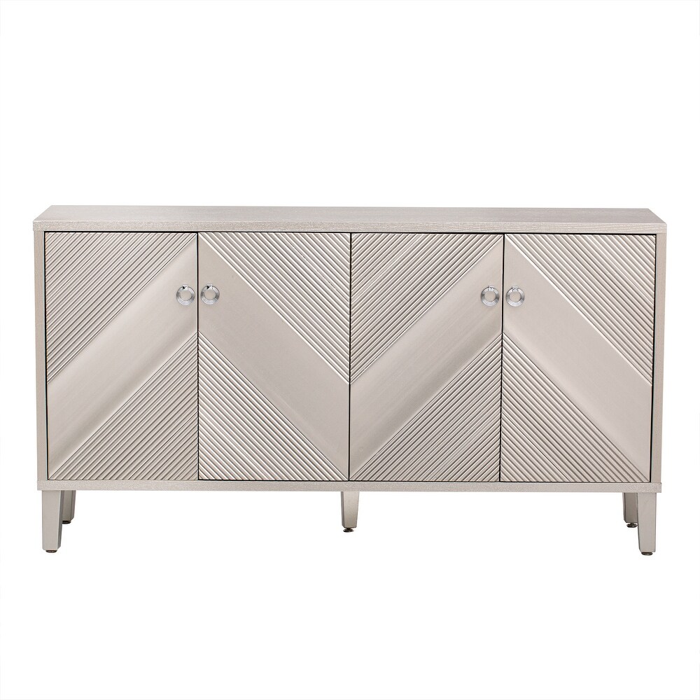 Luxury Style Storage Buffet Sideboard with Adjustable Shelves