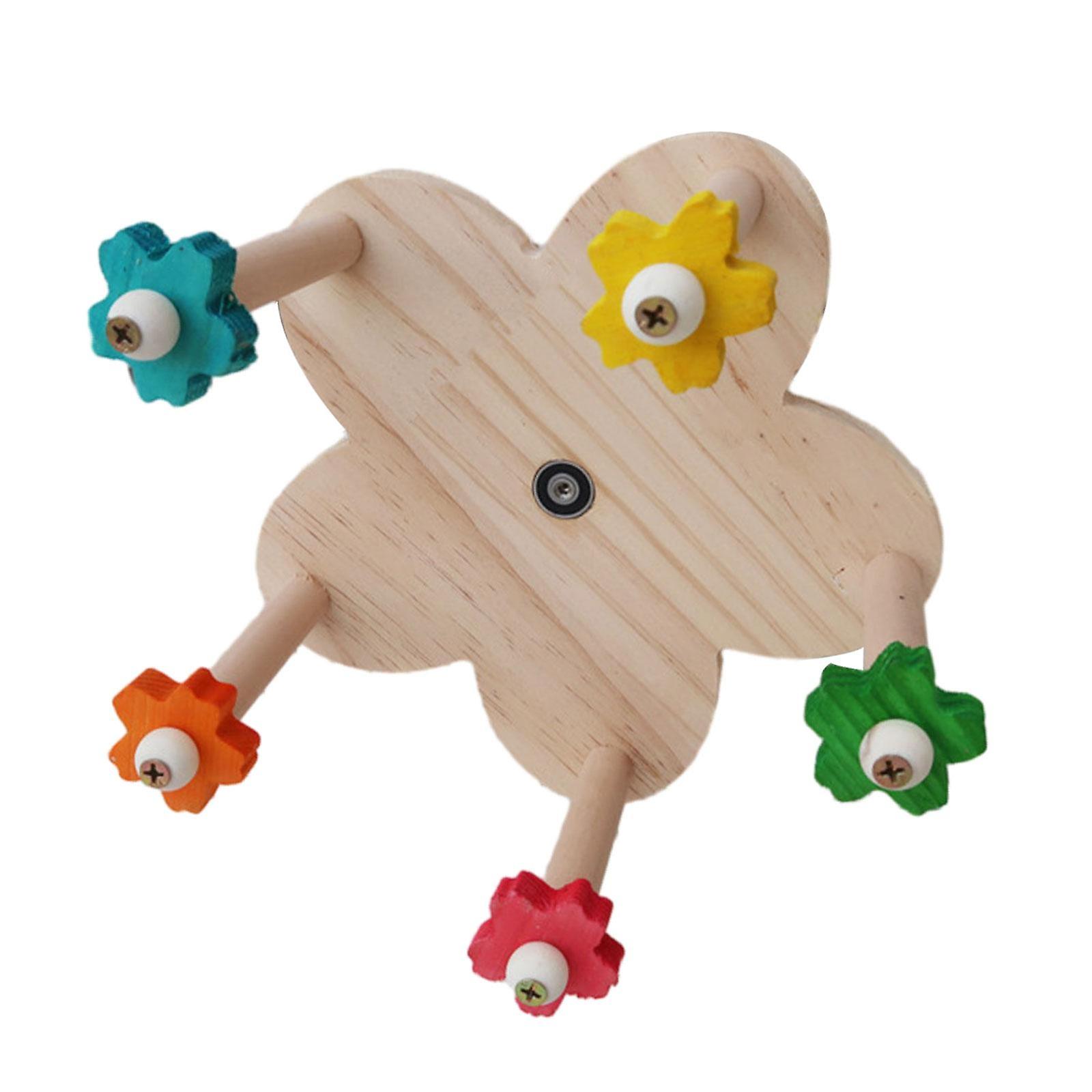 Bird Parrot Perch Wheel Toy Durable For Cockatiels Parakeet Parrot Lovebirds