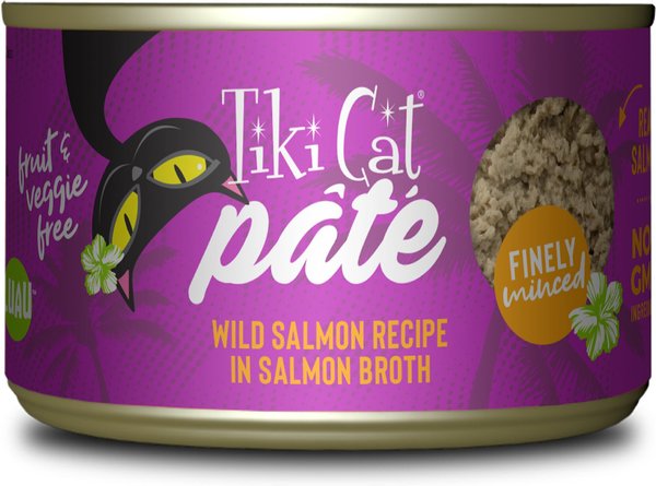 Tiki Cat Luau Wild Salmon Pate Wet Cat Food