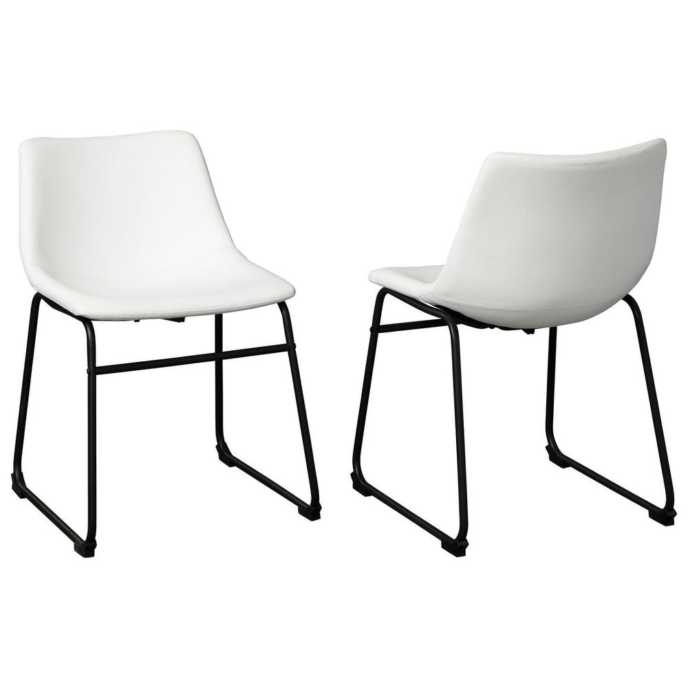 Signature Design by Ashley Centiar Grey Dining Chairs (Set of 2)