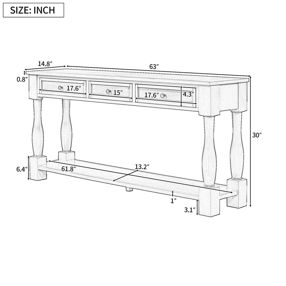 Merax Console Table 64\