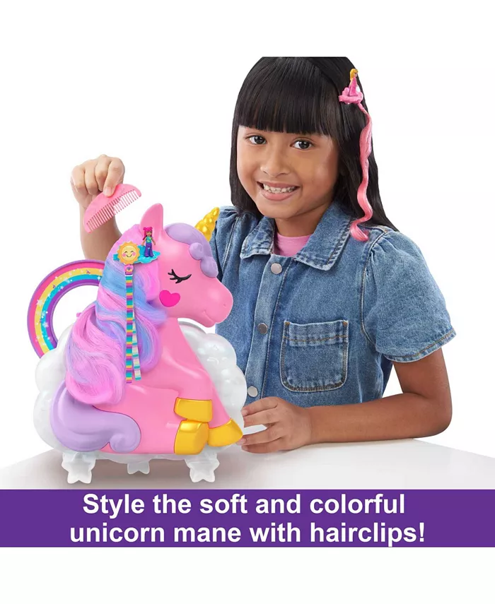 Polly Pocket Rainbow Unicorn Salon